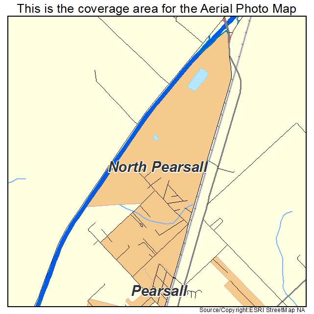North Pearsall, TX location map 