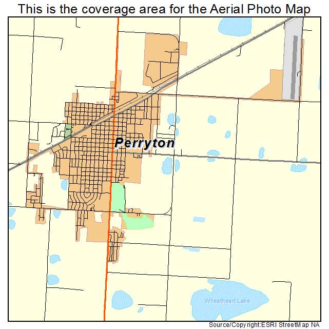 Perryton, TX location map 