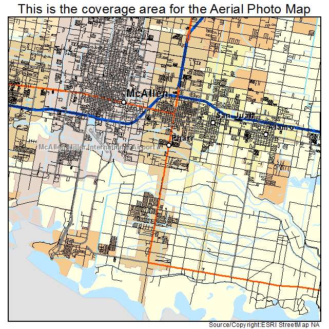 Pharr, TX location map 