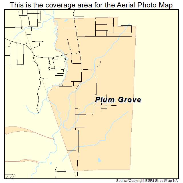 Plum Grove, TX location map 