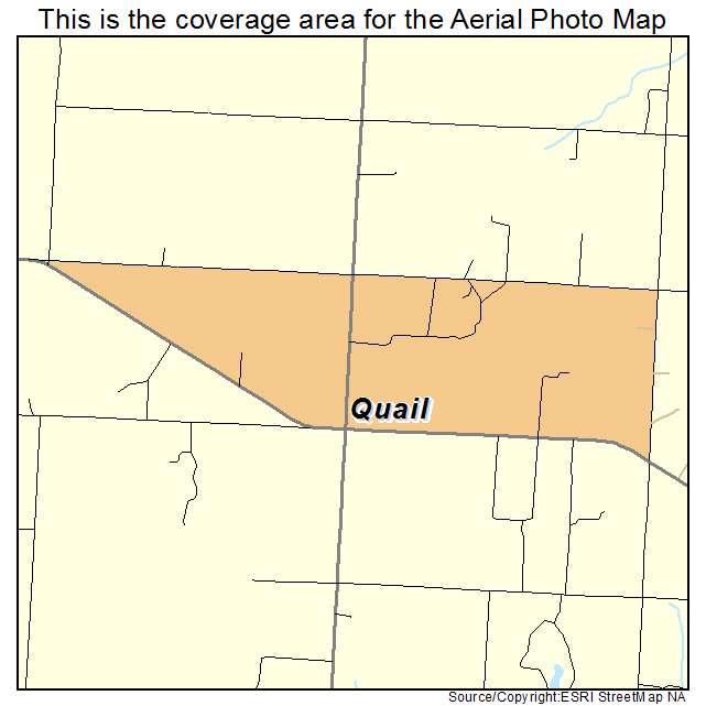 Quail, TX location map 