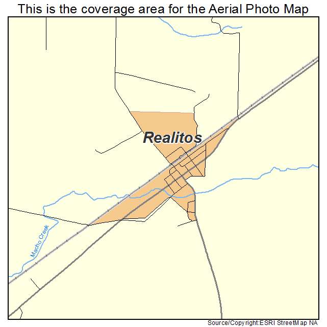 Realitos, TX location map 