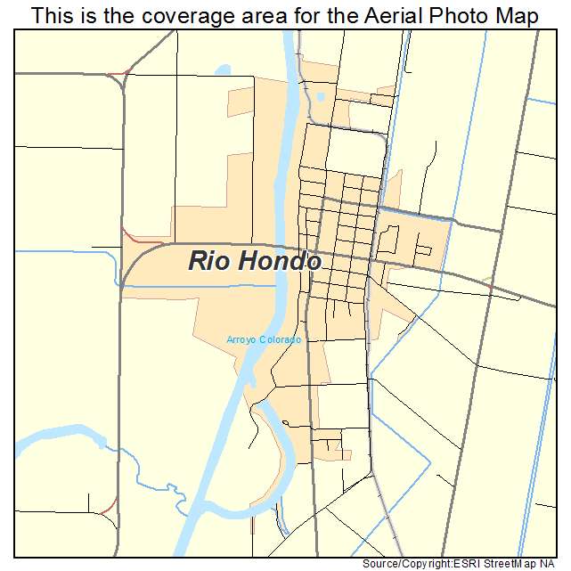 Rio Hondo, TX location map 