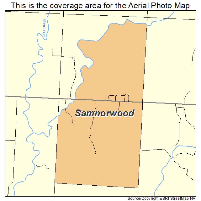 Samnorwood, TX location map 