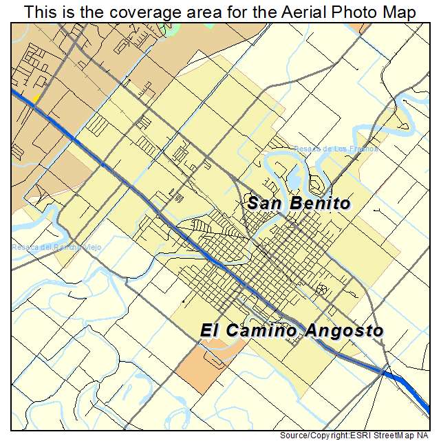 San Benito, TX location map 