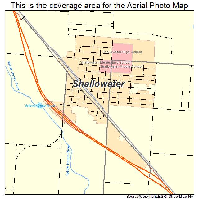 Shallowater, TX location map 