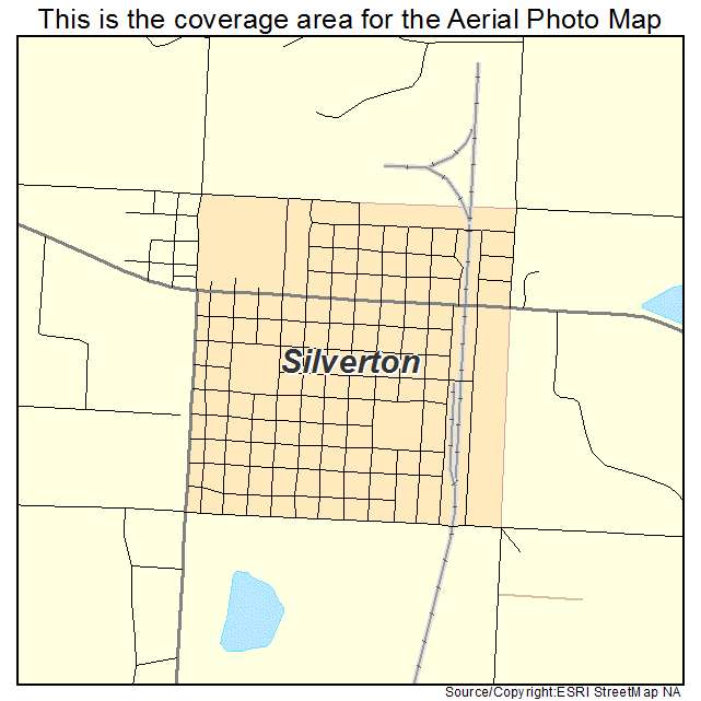 Silverton, TX location map 