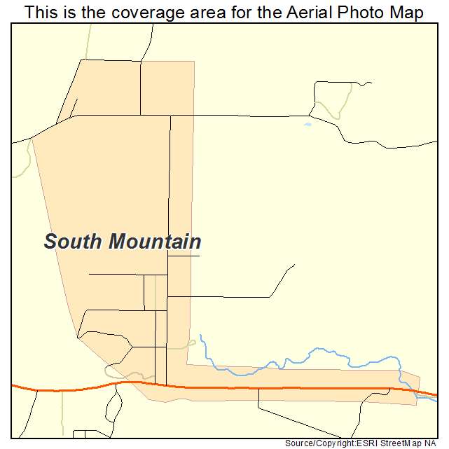 South Mountain, TX location map 