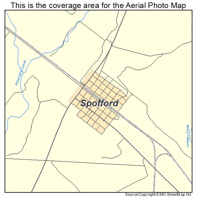 Spofford, TX location map 