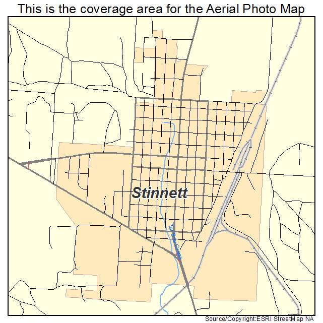 Stinnett, TX location map 