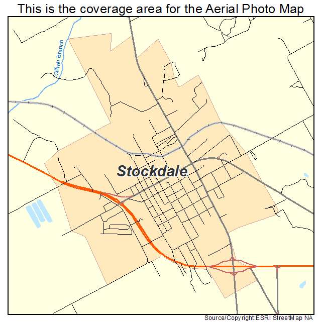 Stockdale, TX location map 