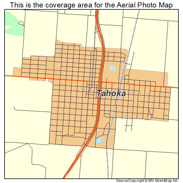 Tahoka, TX location map 