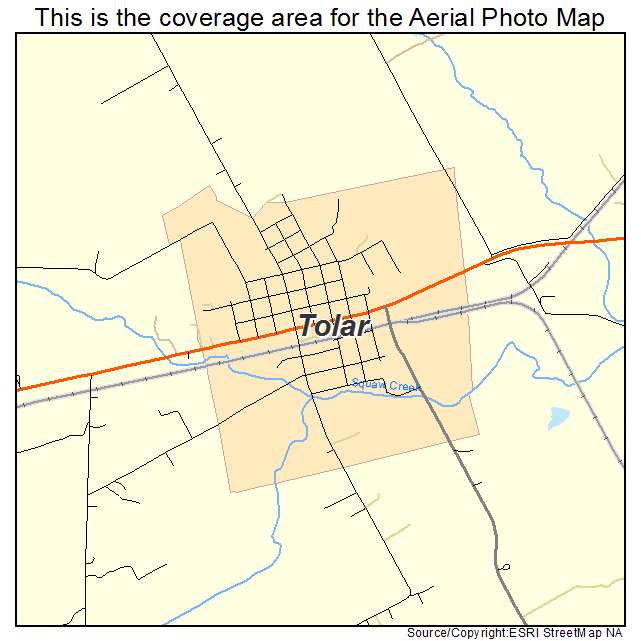 Tolar, TX location map 
