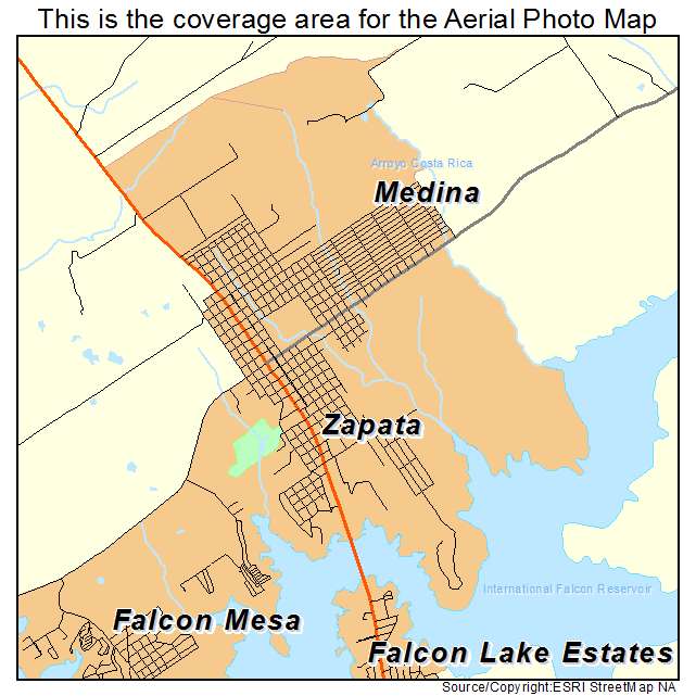 Zapata, TX location map 