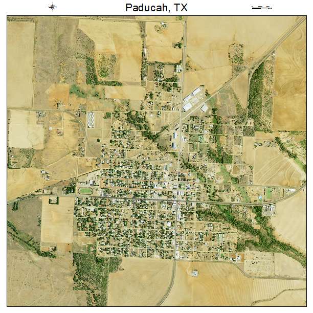 Paducah, TX air photo map