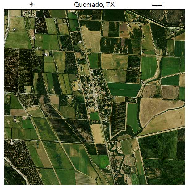 Quemado, TX air photo map