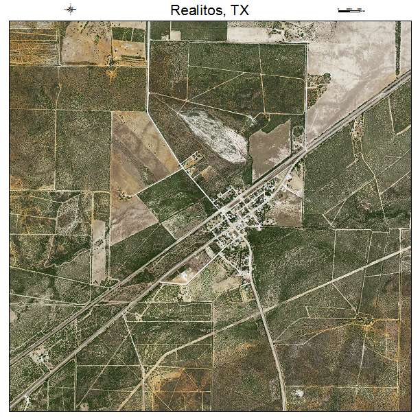 Realitos, TX air photo map
