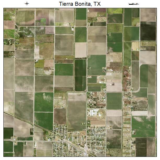 Tierra Bonita, TX air photo map