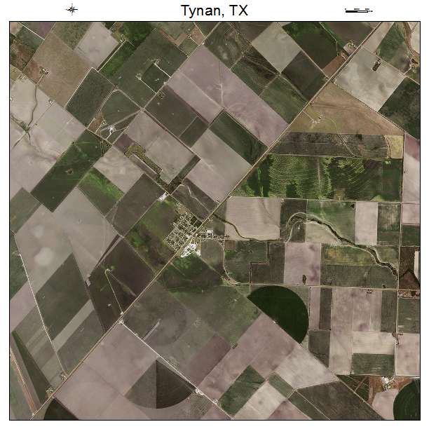 Tynan, TX air photo map
