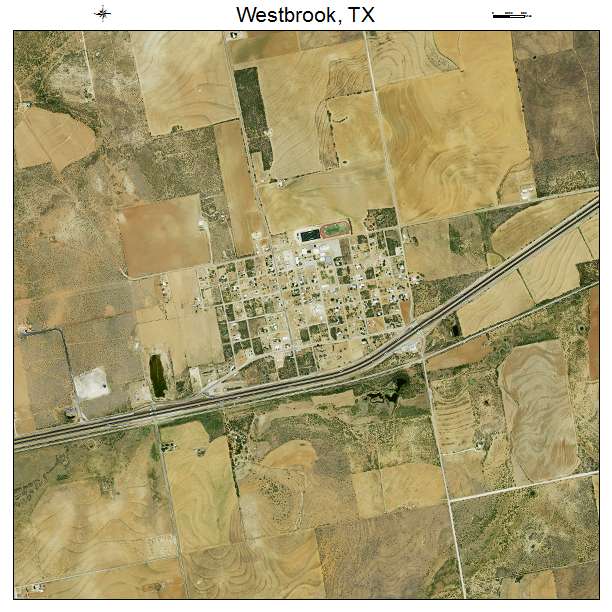 Westbrook, TX air photo map