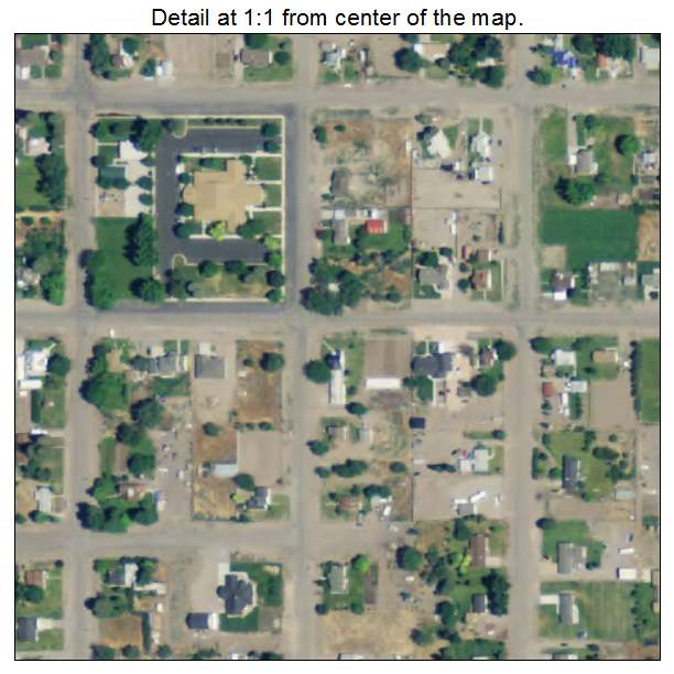 Annabella, Utah aerial imagery detail