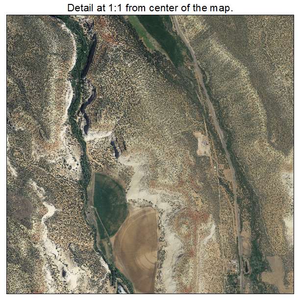 Boulder, Utah aerial imagery detail