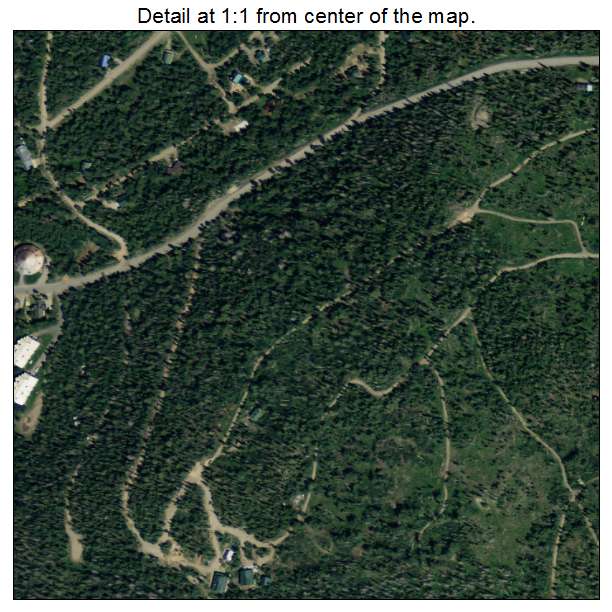 Brian Head, Utah aerial imagery detail