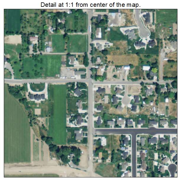 Cedar Hills, Utah aerial imagery detail