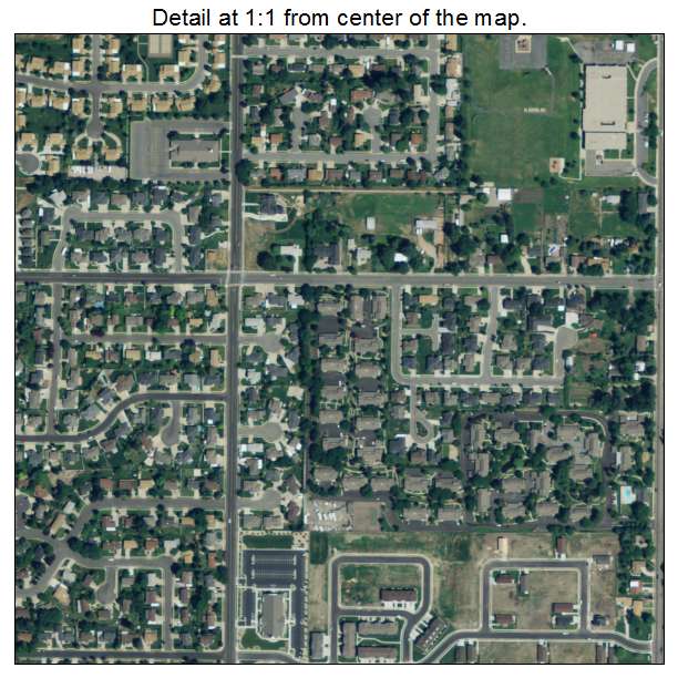 Centerville, Utah aerial imagery detail