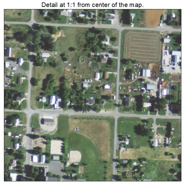 Clarkston, Utah aerial imagery detail