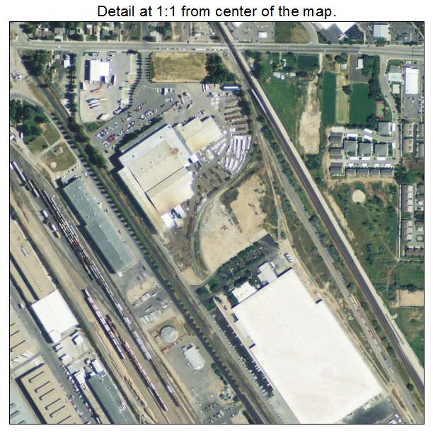 Clearfield, Utah aerial imagery detail