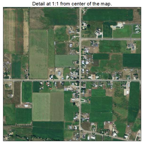 Daniel, Utah aerial imagery detail