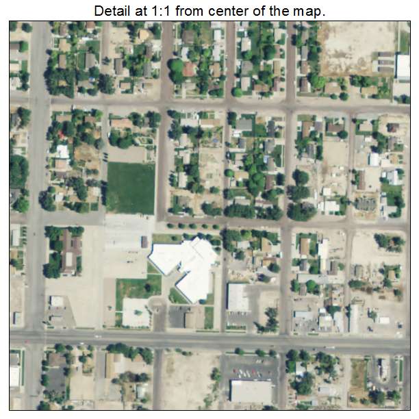 Delta, Utah aerial imagery detail