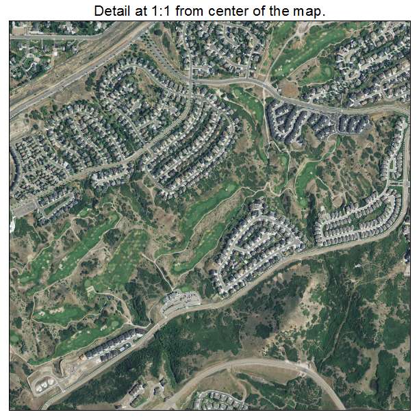 Draper, Utah aerial imagery detail