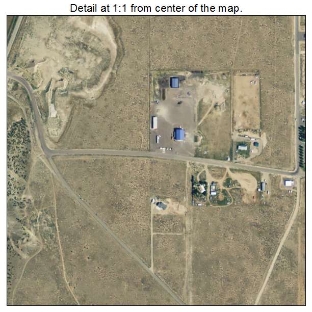Duchesne, Utah aerial imagery detail