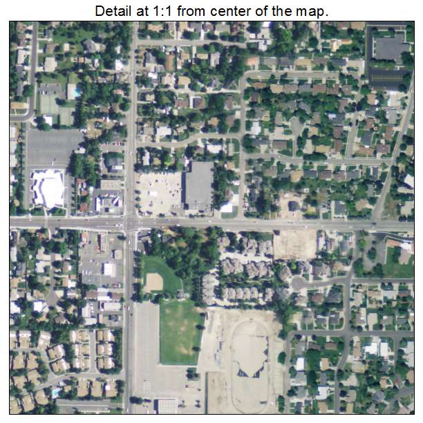 East Millcreek, Utah aerial imagery detail