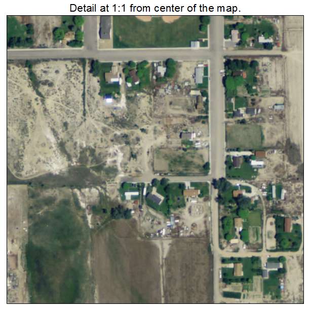 Elmo, Utah aerial imagery detail
