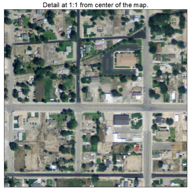 Elsinore, Utah aerial imagery detail