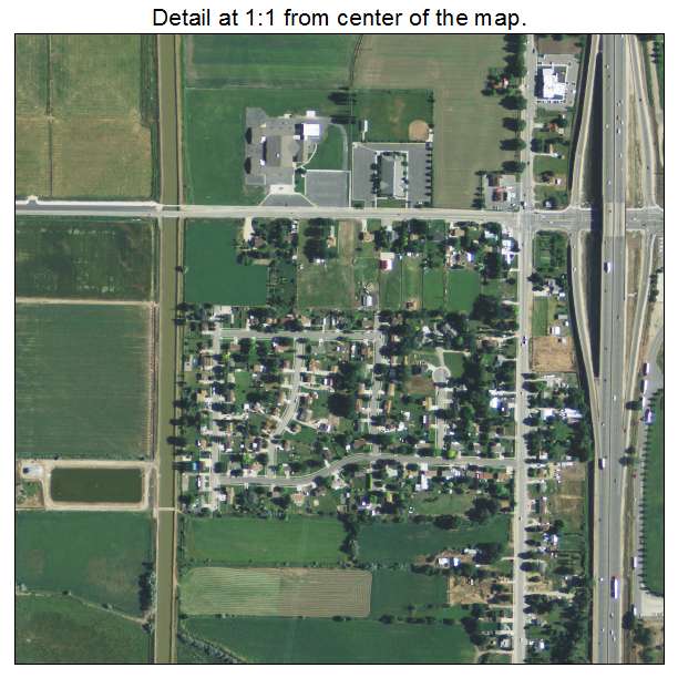 Farr West, Utah aerial imagery detail