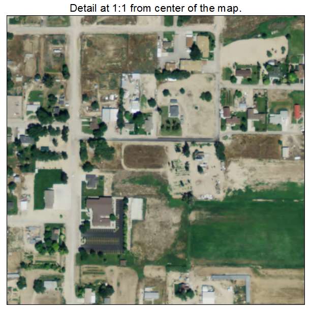 Fayette, Utah aerial imagery detail