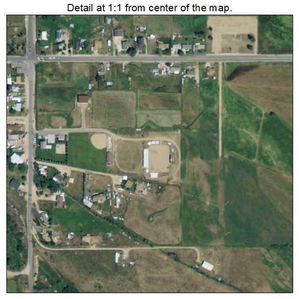 Francis, Utah aerial imagery detail