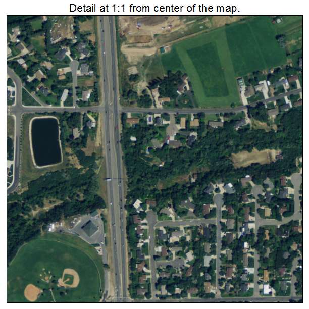 Fruit Heights, Utah aerial imagery detail