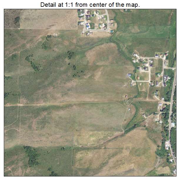 Garden City, Utah aerial imagery detail