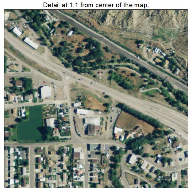 Helper, Utah aerial imagery detail