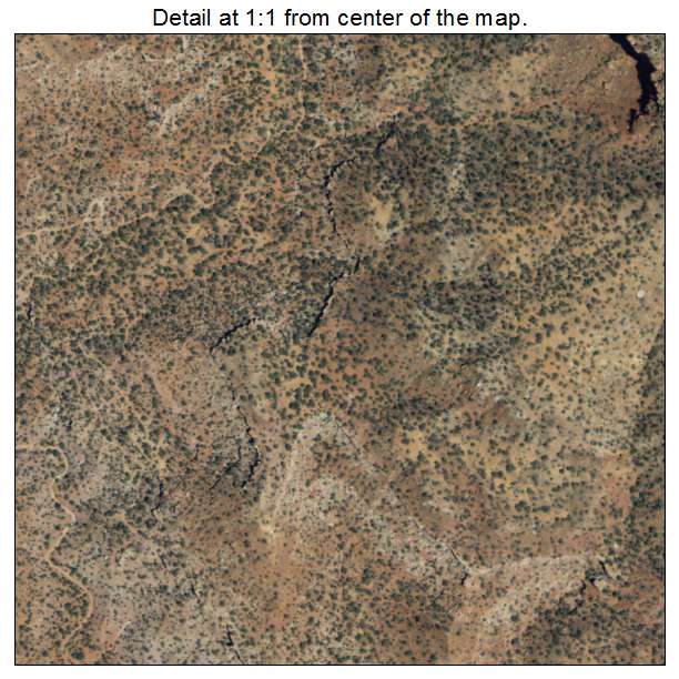 Hildale, Utah aerial imagery detail