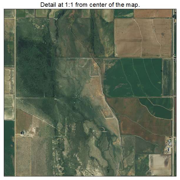 Howell, Utah aerial imagery detail