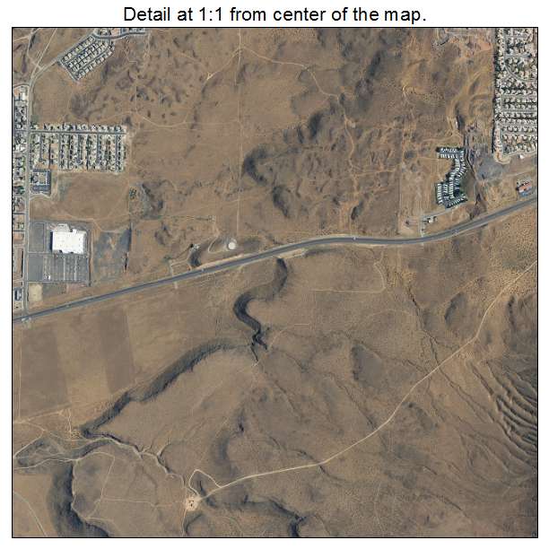 Hurricane, Utah aerial imagery detail