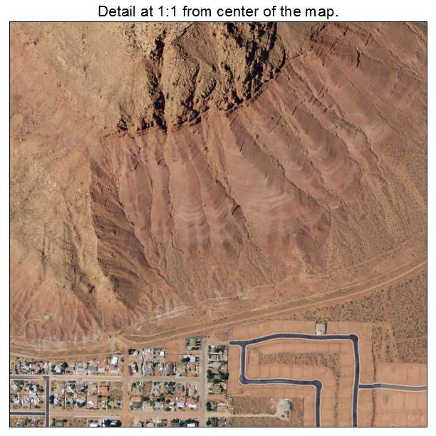 Ivins, Utah aerial imagery detail