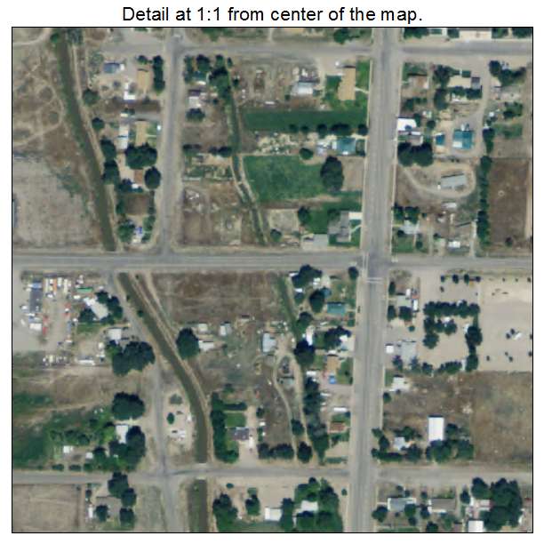Joseph, Utah aerial imagery detail
