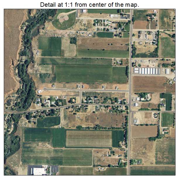 Kanab, Utah aerial imagery detail